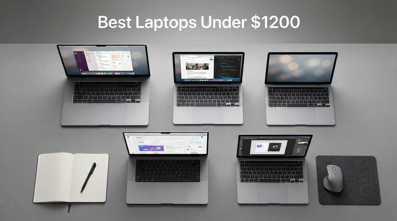 10 Best Laptops Under $1200 (August 2026) Tested and Ranked