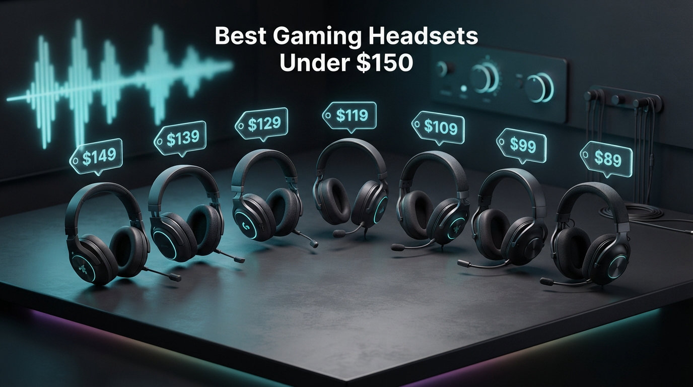 12 Best Gaming Headsets Under $150 (August 2026) Tested Picks