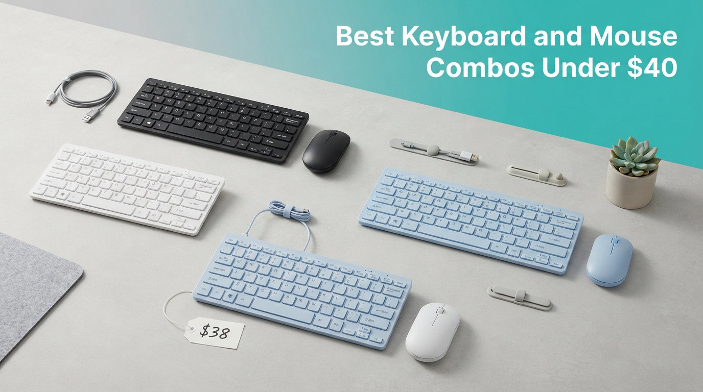 10 Best Keyboard and Mouse Combos Under $40 (August 2026) Picks
