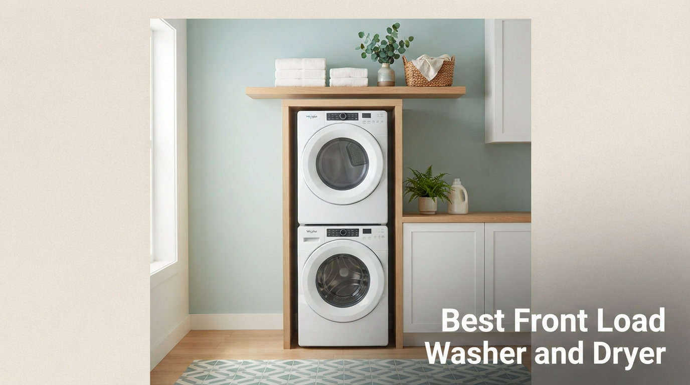 8 Best Front Load Washer and Dryer (August 2026) Tested & Reviewed