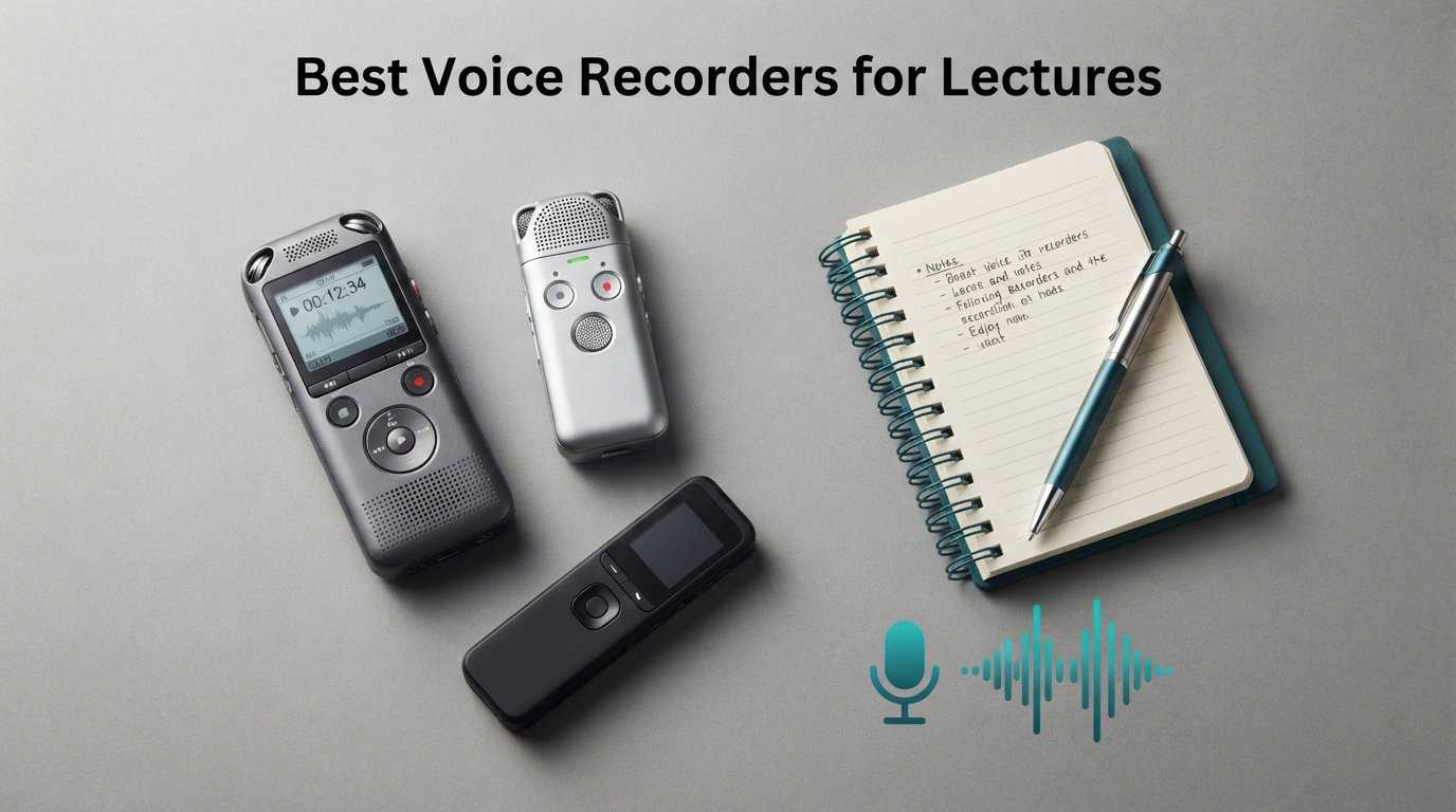12 Best Voice Recorders for Lectures (August 2026) Student Guide