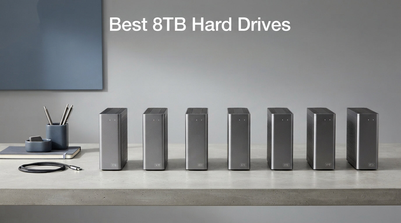 10 Best 8TB Hard Drives (August 2026) Ranked by Use Case