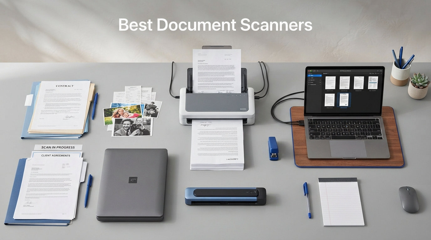 10 Best Document Scanners (August 2026) Tested & Ranked