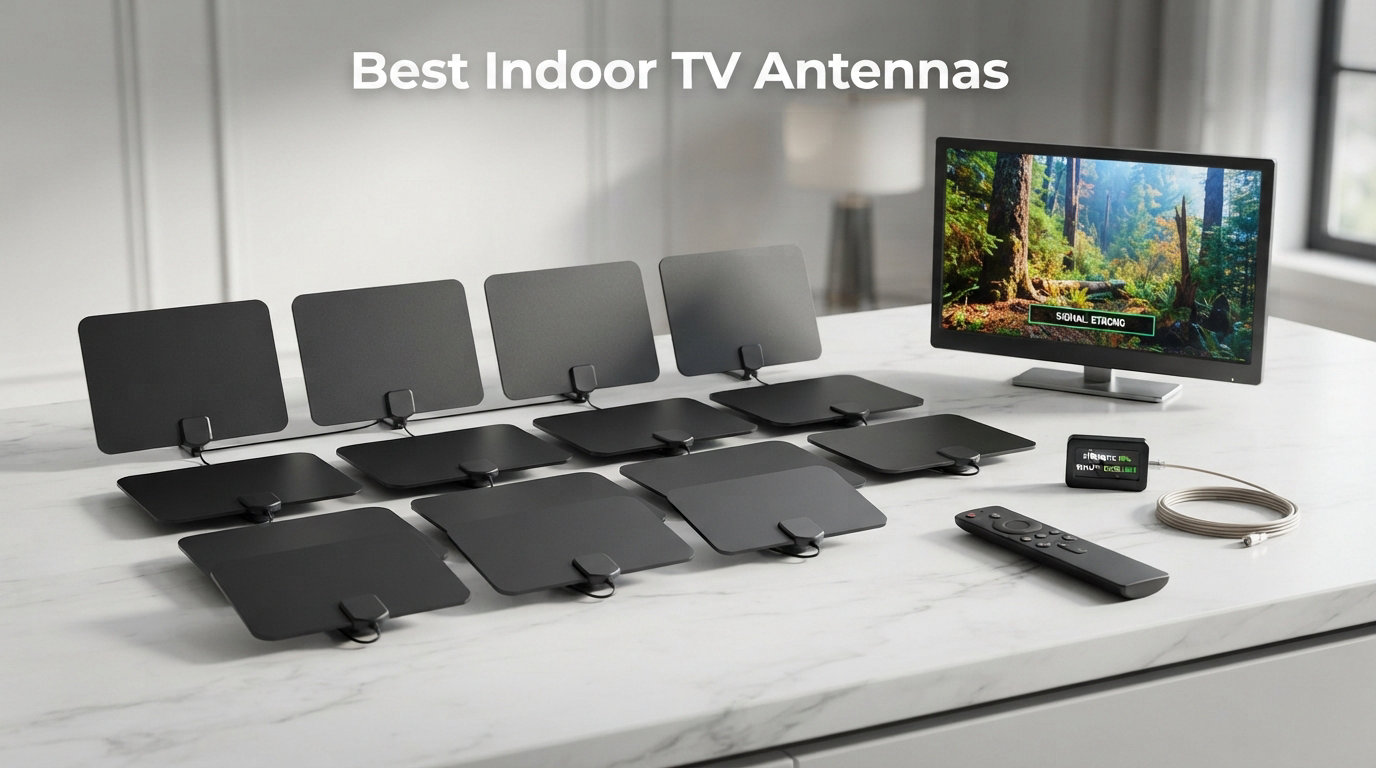 8 Best Indoor TV Antennas (August 2026): Expert Tested & Ranked