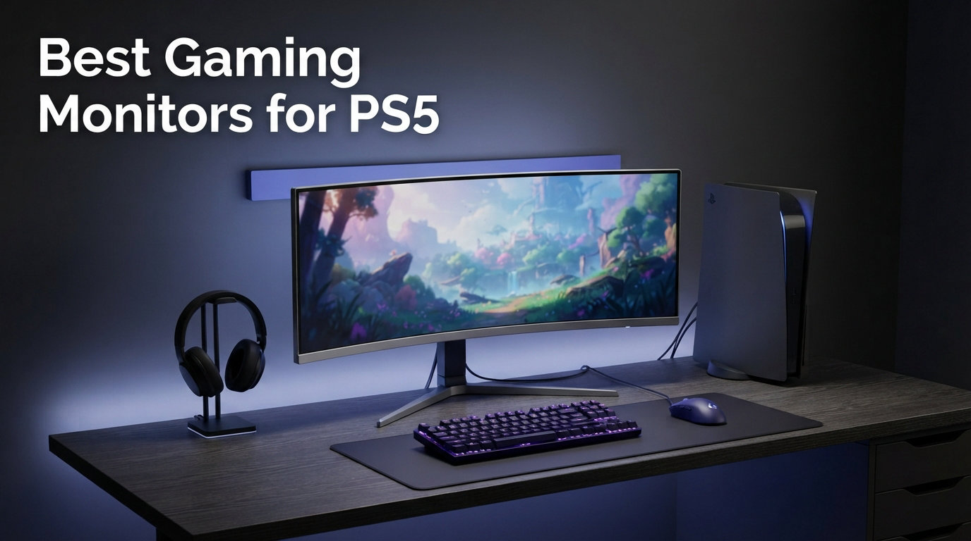 8 Best Gaming Monitors for PS5 (August 2026) Buying Guide