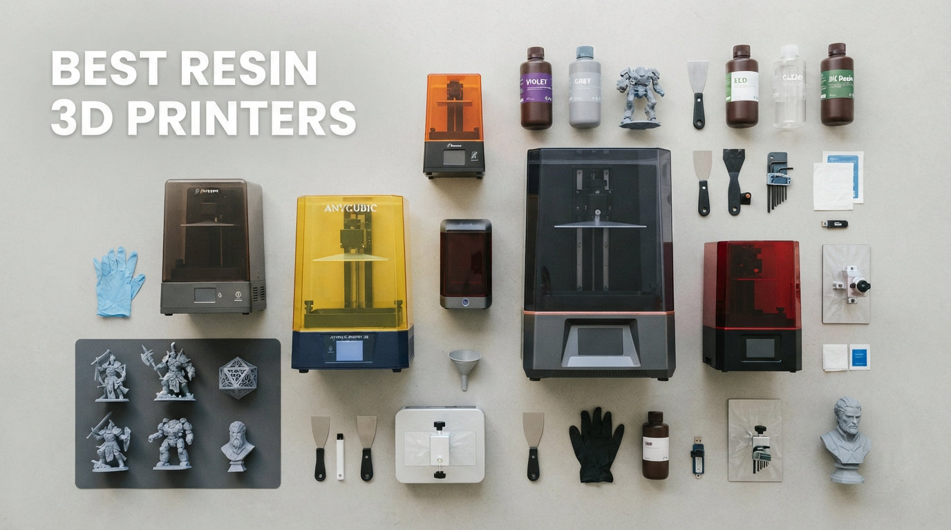 10 Best Resin 3D Printers (August 2026) Tested & Ranked