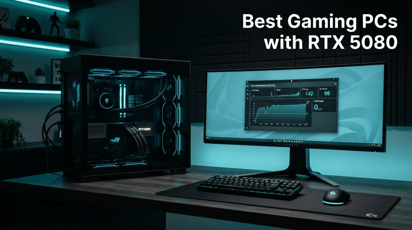 Best Gaming PCs with RTX 5080
