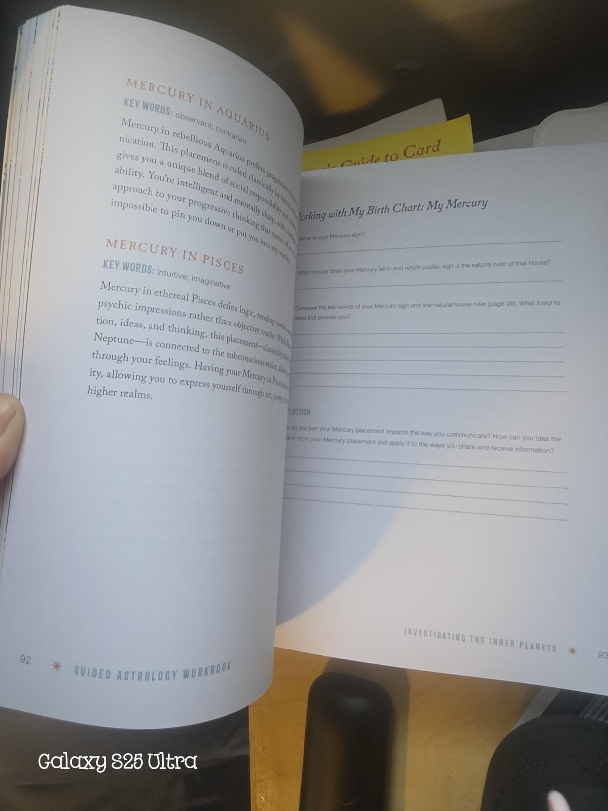 Guided Astrology Workbook: A Step-by-Step Guide for Deep Insight into Your Astrological Signs, Birth Chart, and Life customer photo 1