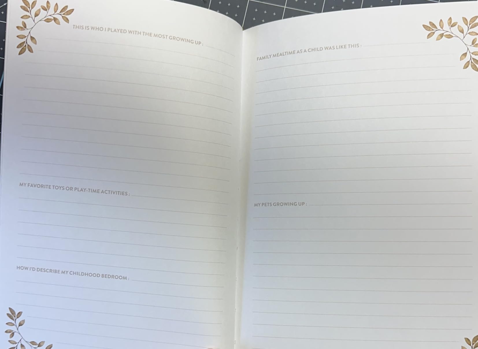 Grandpa's Story: A Memory and Keepsake Journal for My Family (Heirloom Story Books and Guided Journals) customer photo 2