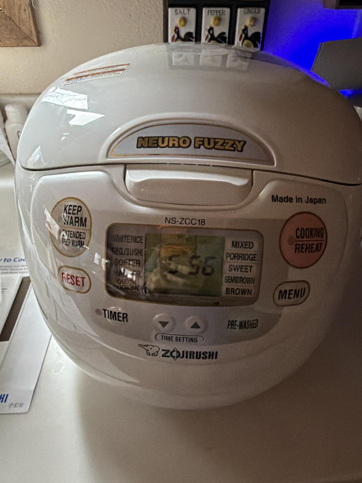 Zojirushi Neuro Fuzzy 10-Cup Rice Cooker and Warmer (Premium White), Automatic Keep-Warm customer photo 2