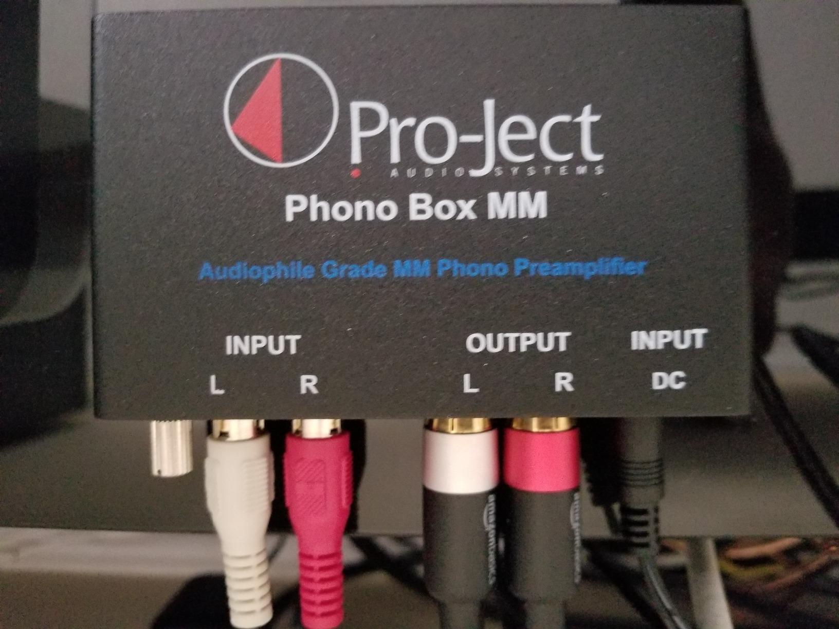 Pro-Ject Audio - Phono Box MM - MM Phono Pre-amplifier - Black customer photo 2
