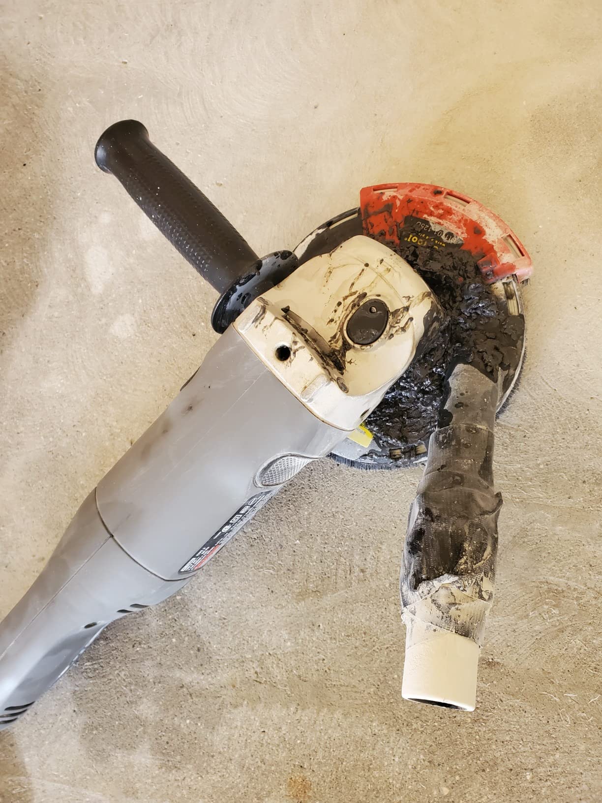 PORTER-CABLE Angle Grinder Tool, 4-1/2-Inch, 7.5-Amp (PC750AG) customer photo 1