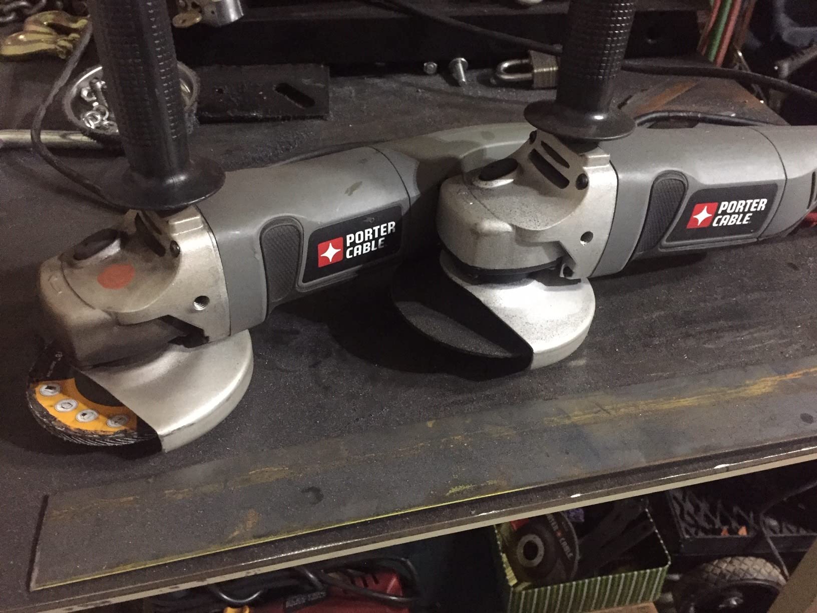 PORTER-CABLE Angle Grinder Tool, 4-1/2-Inch, 7.5-Amp (PC750AG) customer photo 2