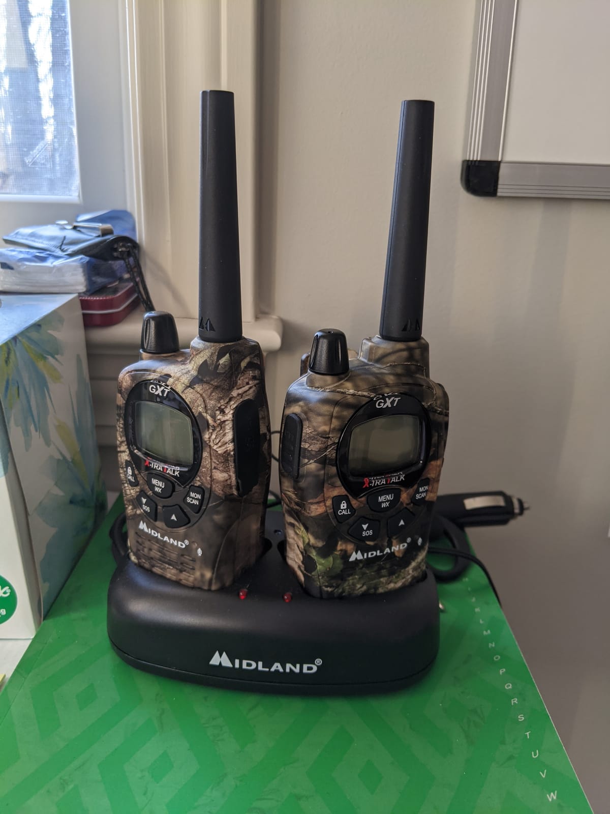 Midland GXT1050VP4 GMRS Two-Way Radio (50-Channel, Long Range, 142 Privacy Codes, SOS, NOAA, Rechargeable Nickle Battery, Mossy Oak Camo, 2-Pack) customer photo 2