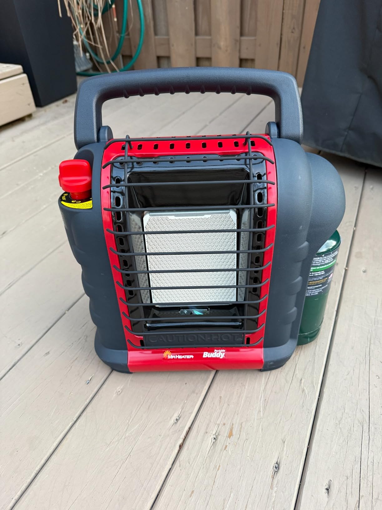 Mr. Heater 9,000 BTU Portable Buddy Radiant Propane Heater customer photo 1