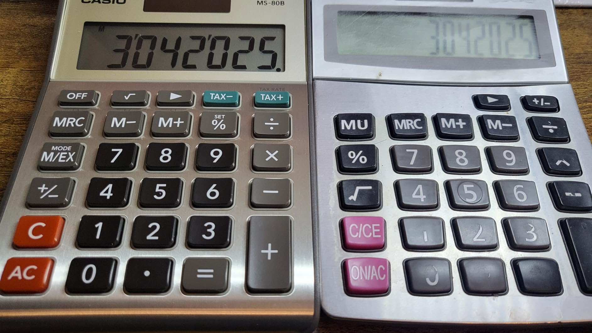 Casio MS-80B Desktop Calculator, Tax & Currency Tools | General purpose calculator with large display; ideal for home, office & everyday math customer photo 1