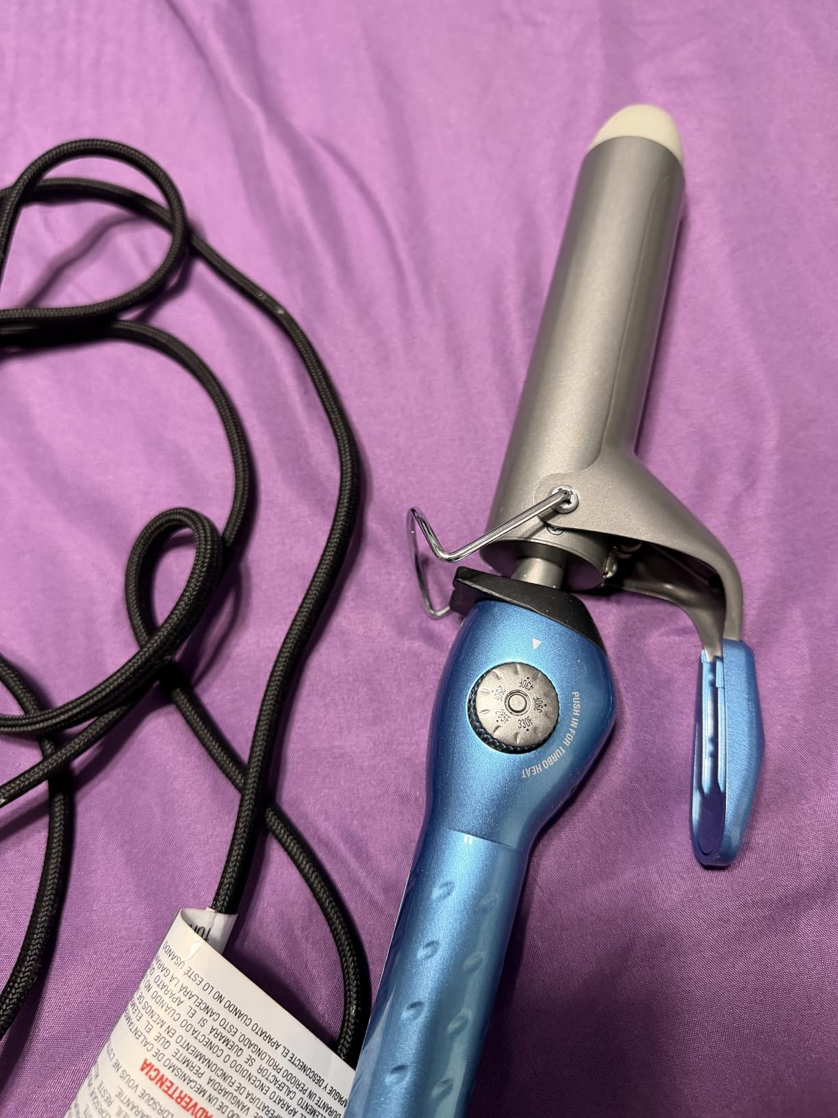 BaBylissPRO Nano Titanium Spring Curling Iron, Professional Hair Wand, Tool for Stylists, Nano Titanium Technology for Tight Curls or Loose Waves customer photo 1
