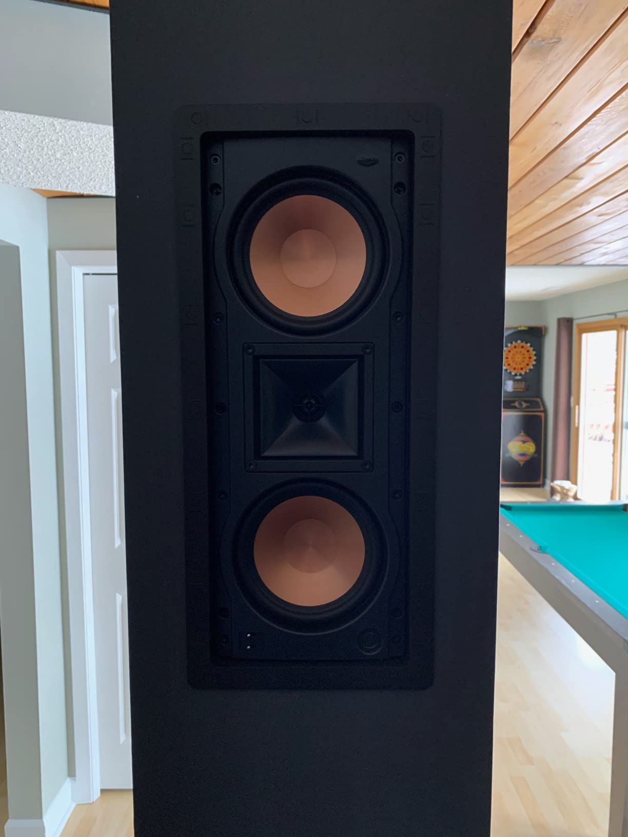 Klipsch R-5502-W II In-Wall Speaker - White (Each) customer photo 1