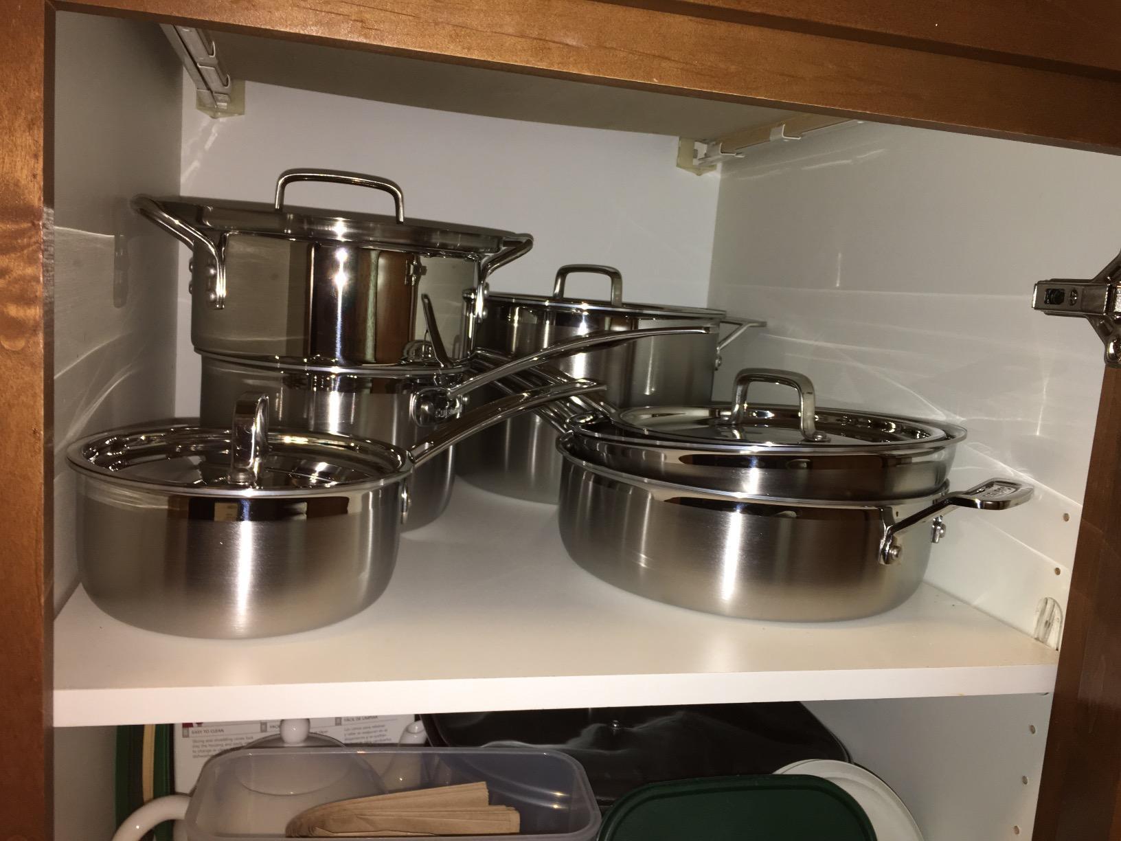 Cuisinart Stainless Steel Pots and Pans Set, Induction Compatible, 12 pc customer photo 2