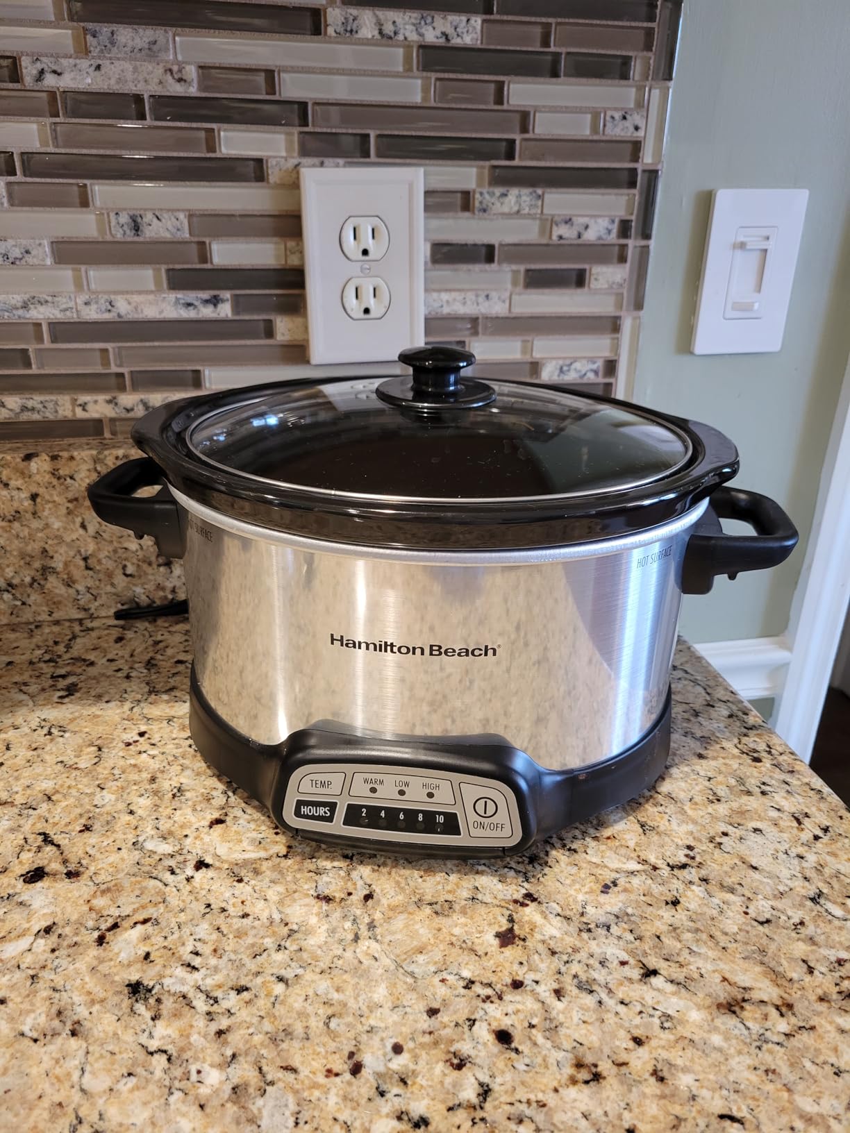 Hamilton Beach Set & Forget 7 Quart Programmable Slow Cooker, 3 Heat and 5 Time Settings customer photo 1