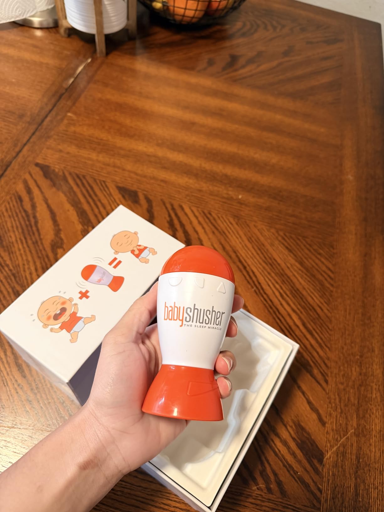 Baby Shusher Portable Sound Machine Mom-Like 'Shh!' Sound for Baby, 1 Count customer photo 2