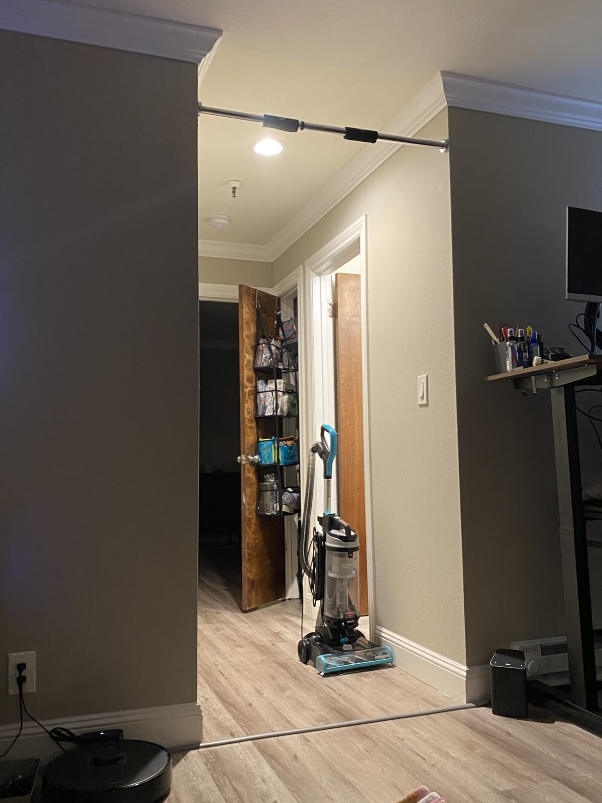 JFIT Deluxe Multi Exercise Doorway Pull-Up Bar with Comfort Grips, 40-Inch customer photo 2