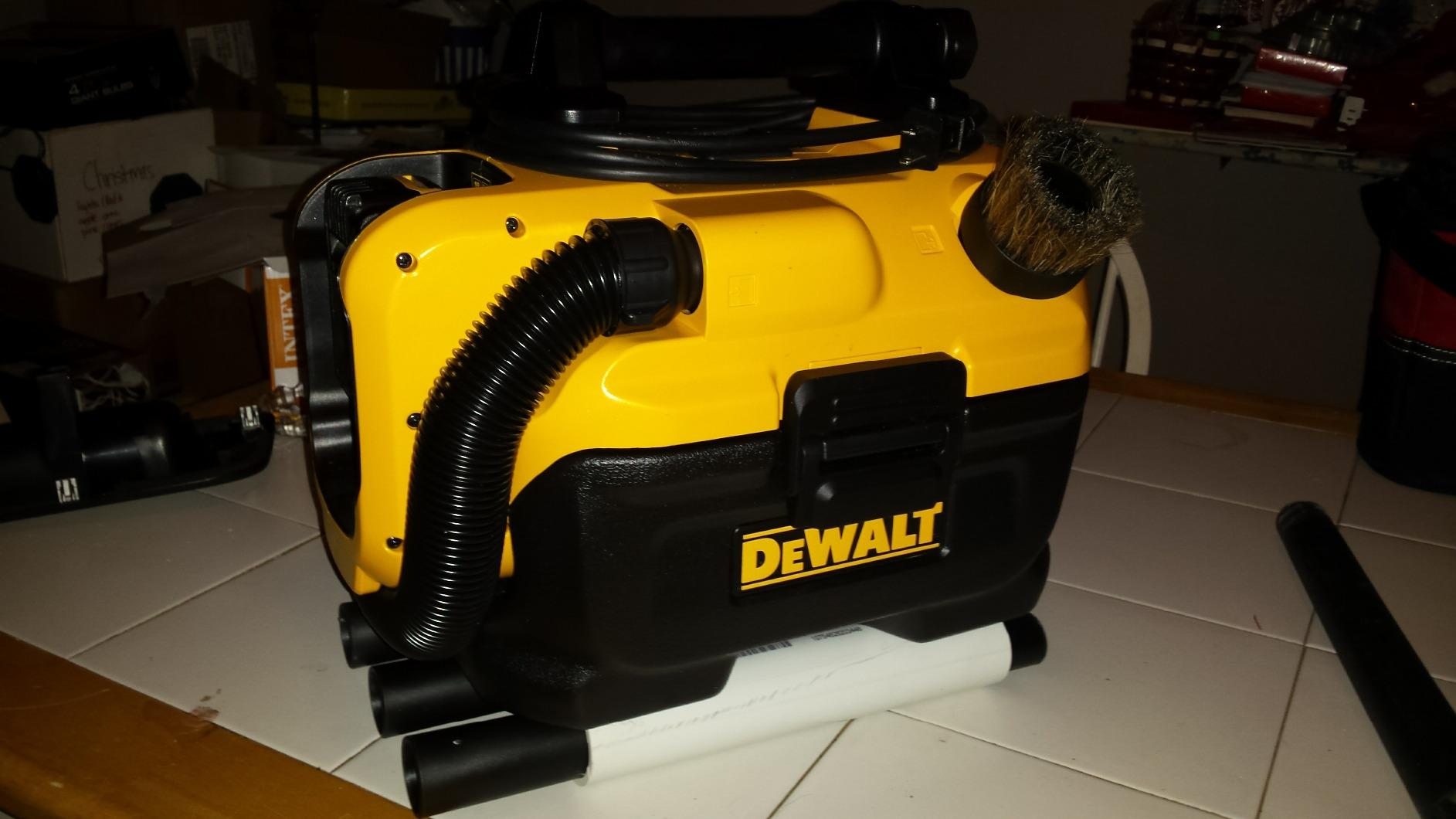 DEWALT 20V MAX Shop Vacuum Wet and Dry, Shop Vac 2 Gallon, Cordless and Corded Wet Dry Vacuum Cleaner, Wide Nozzle, Hepa Filter, Tool Only (DCV581H) customer photo 1