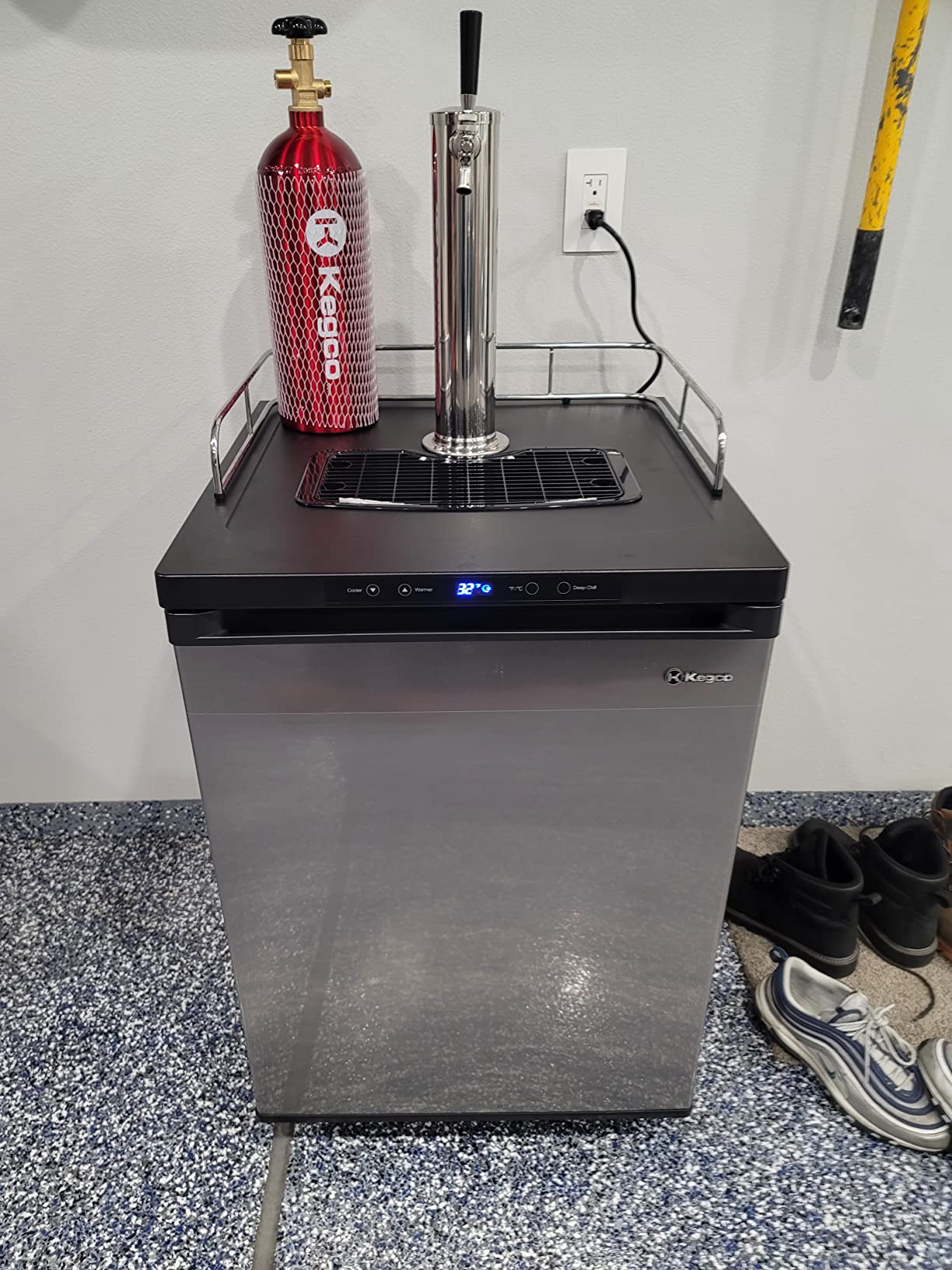 Kegco K309SS-1 Keg Dispenser, Stainless Steel customer photo 2