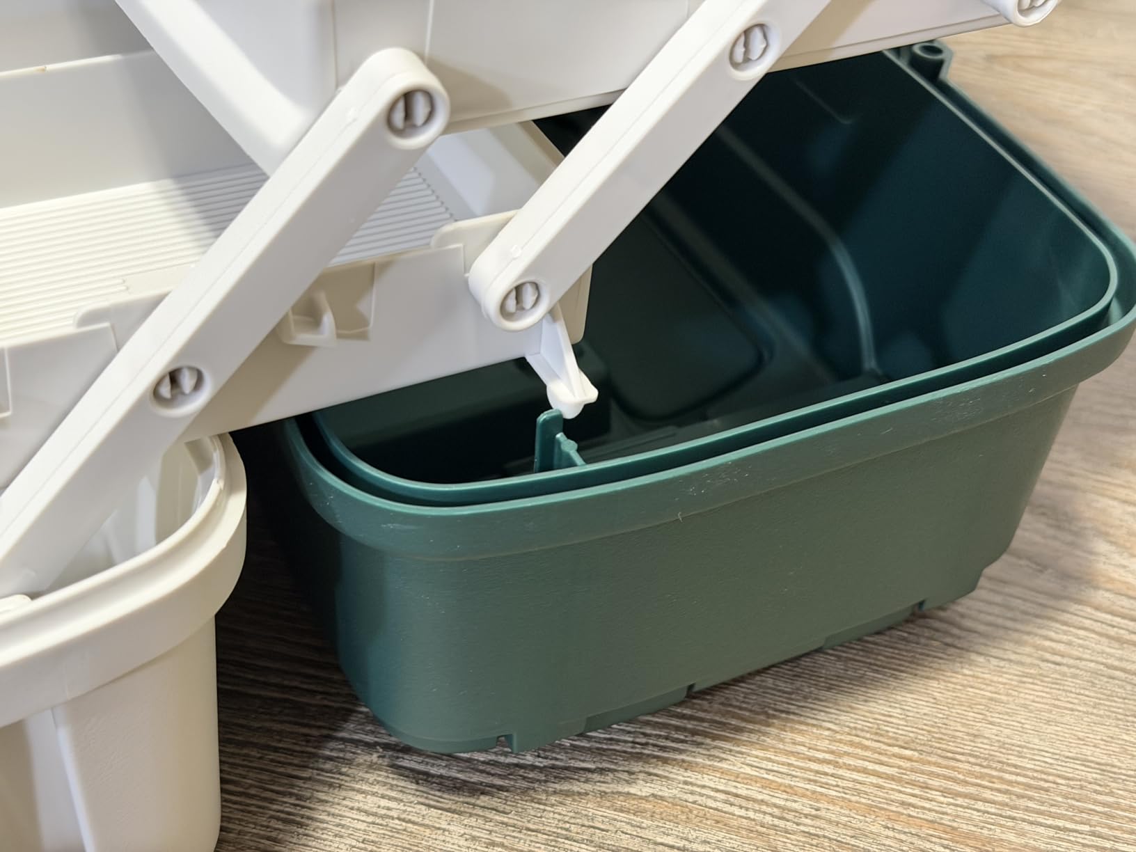 Plano 3-Tray Tackle Box with Dual Top Access, Dark Green Metallic/Off White, Premium Tackle Storage customer photo 1