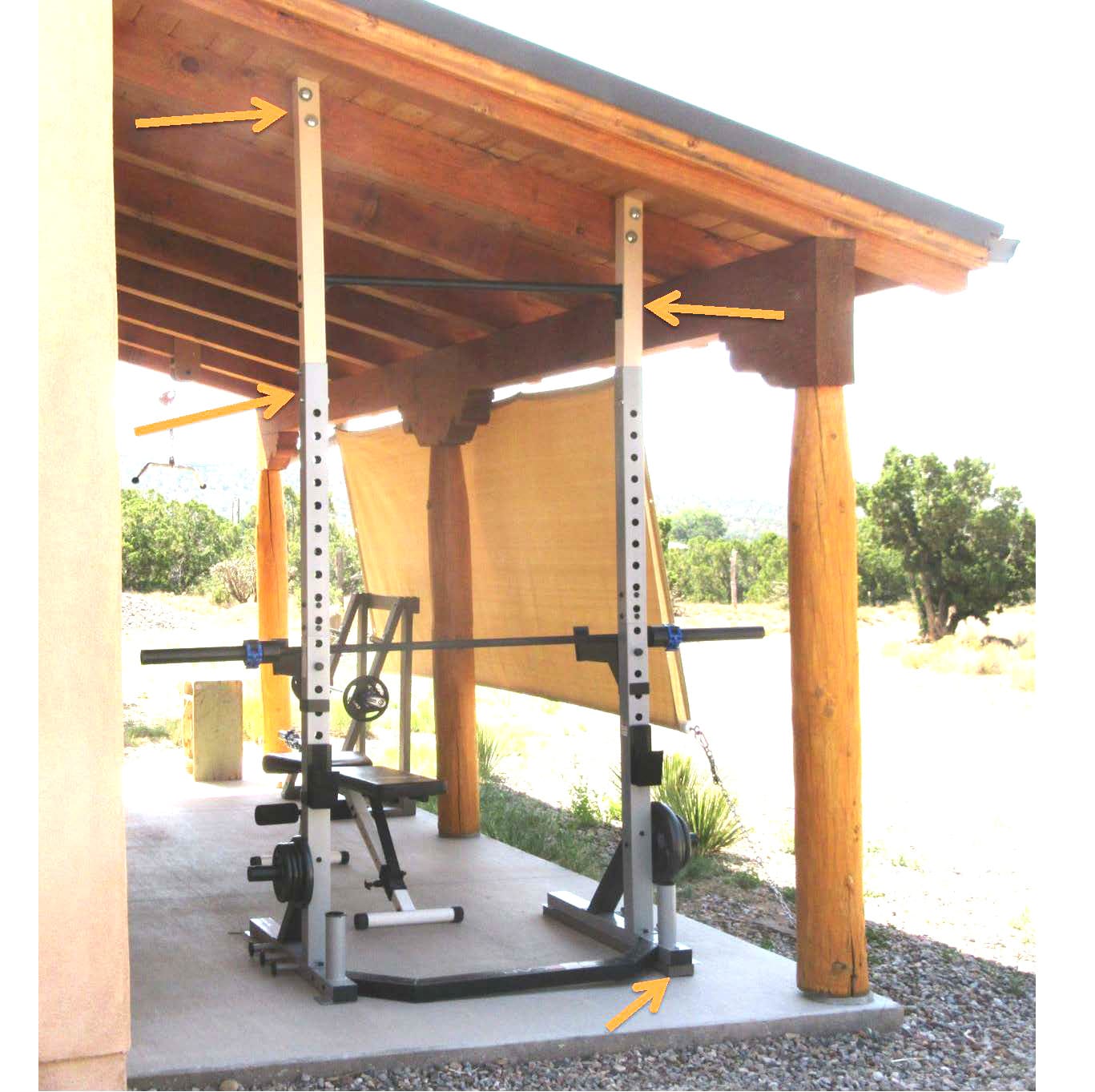 CAP Barbell FM-8000F Deluxe Power Rack Color Series customer photo 2