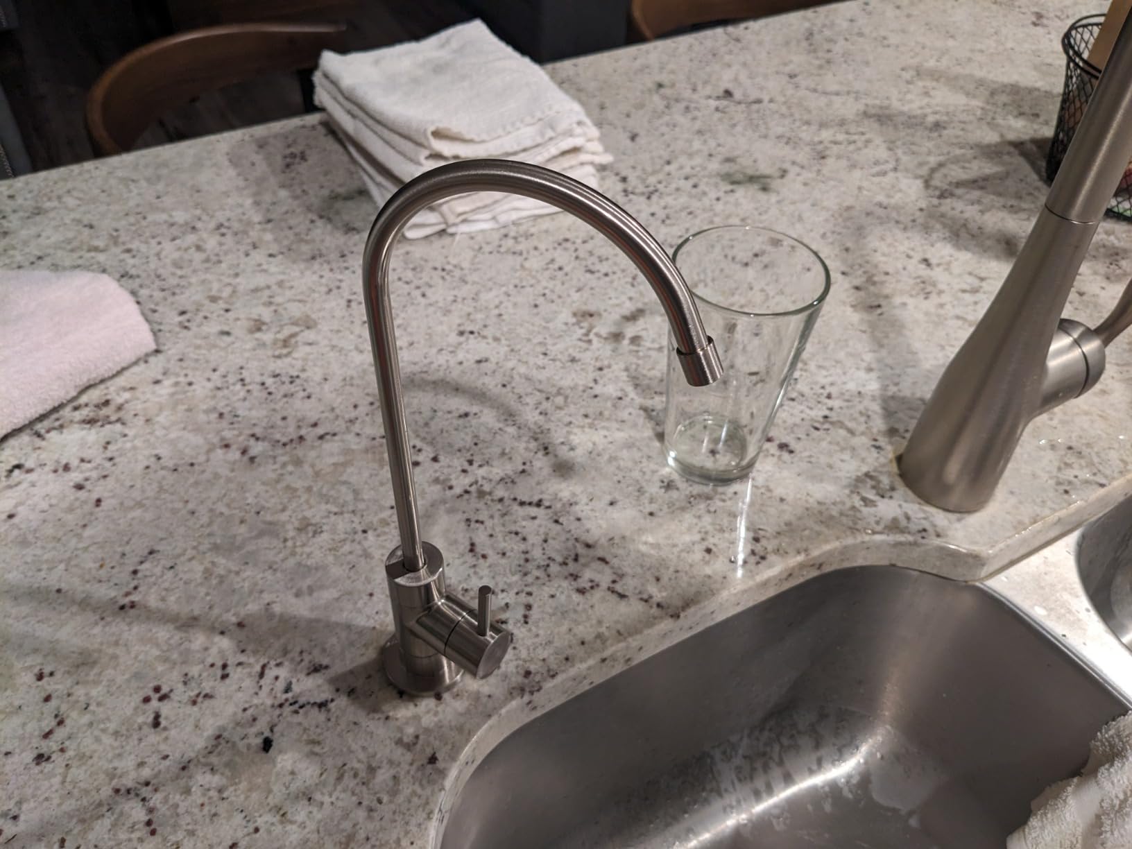 APEC Water ROES-50, 5-Stage Under Sink Reverse Osmosis System, 50 GPD | NSF Certified 372 & 58, Reduces 99% of Impurities, DIY Installation customer photo 1