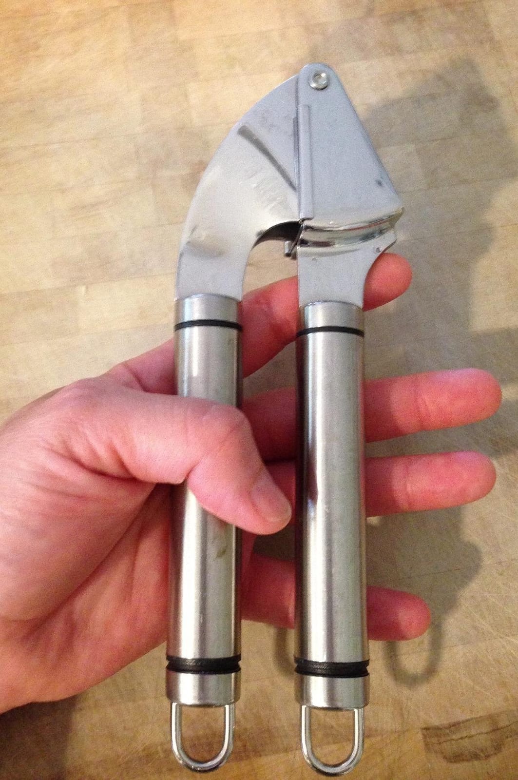 Alpha Grillers Garlic Press Stainless Steel, Mincer, Crusher & Peeler customer photo 2