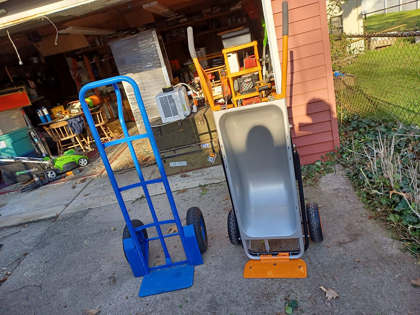 Worx WG050 8-in-1 Aerocart Garden Cart/Wheelbarrow Heavy Duty/Dolly customer photo 1