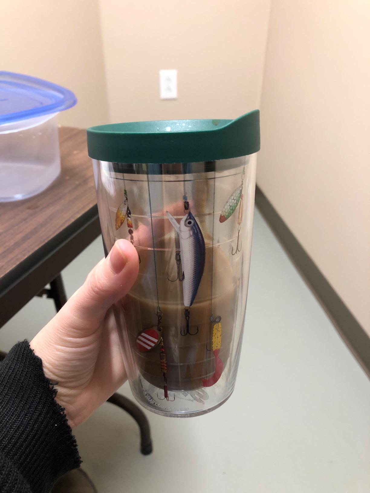 Tervis Fishing Lures Made in USA Double Walled Insulated Tumbler Travel Cup Keeps Drinks Cold & Hot, 16oz, Classic customer photo 2