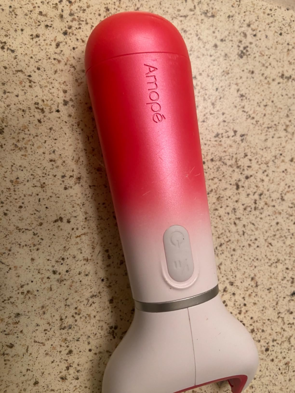 Amopé Pedi Perfect Electric Callus Remover Foot File w/ Diamond Crystals, Pedicure Tool for Feet, Removes Hard & Dead Skin, Feet Scrubber & Buffer, Splashproof, w/ Extra Coarse Roller Head, 1 Count customer photo 1