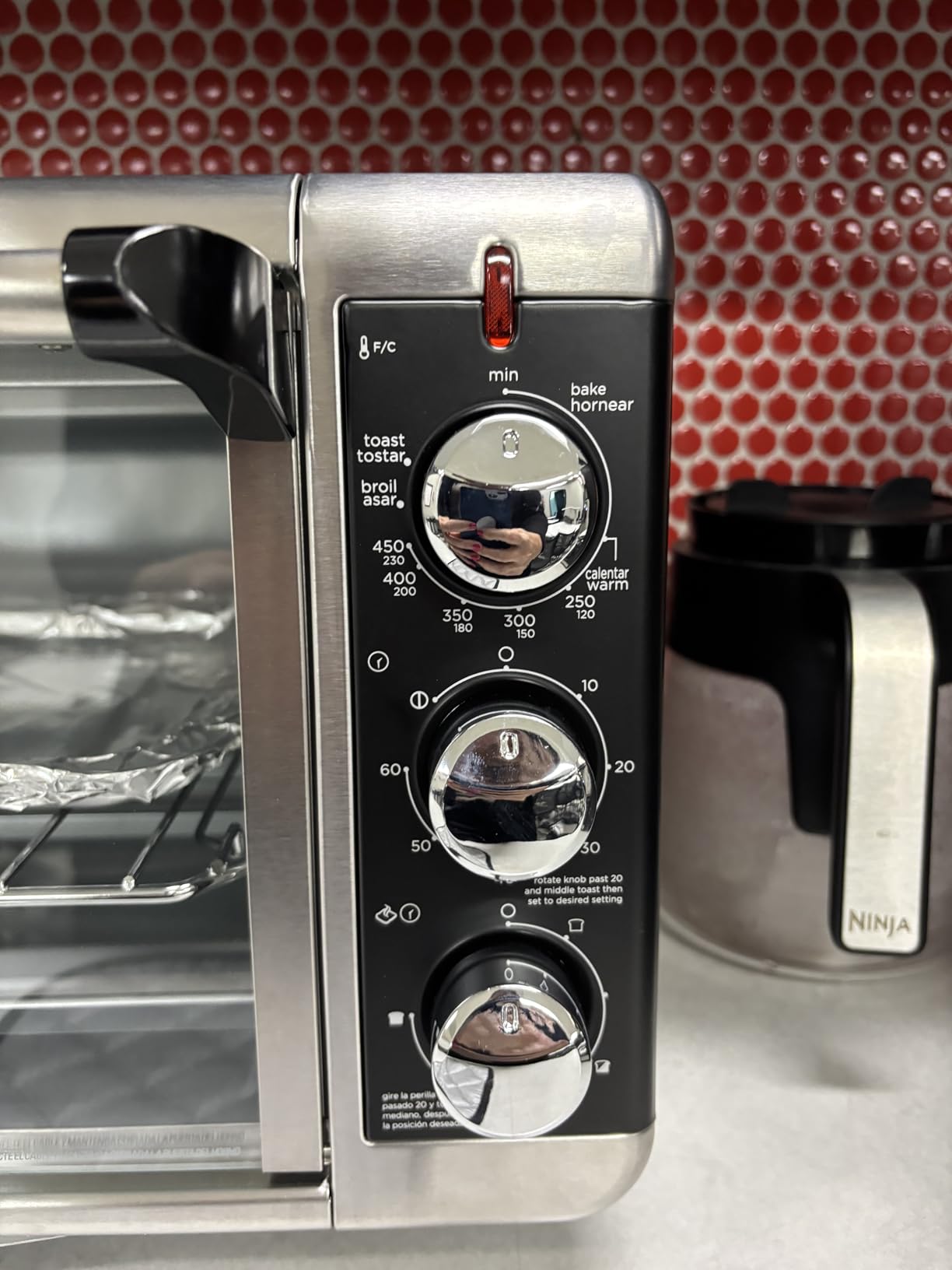 BLACK+DECKER TO3250XSBD 8-Slice Extra Wide Convection Countertop Toaster Oven customer photo 1
