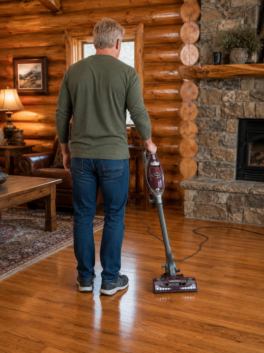 Shark Rocket Pet Plus Corded Stick Vacuum, XL Cup, Bordeaux/Silver, HV322 | Under 10 Lbs., Handheld Conversion, Pet Hair Pickup, LED Headlights, Swivel Steering, Crevice and Upholstery Tools customer photo 2