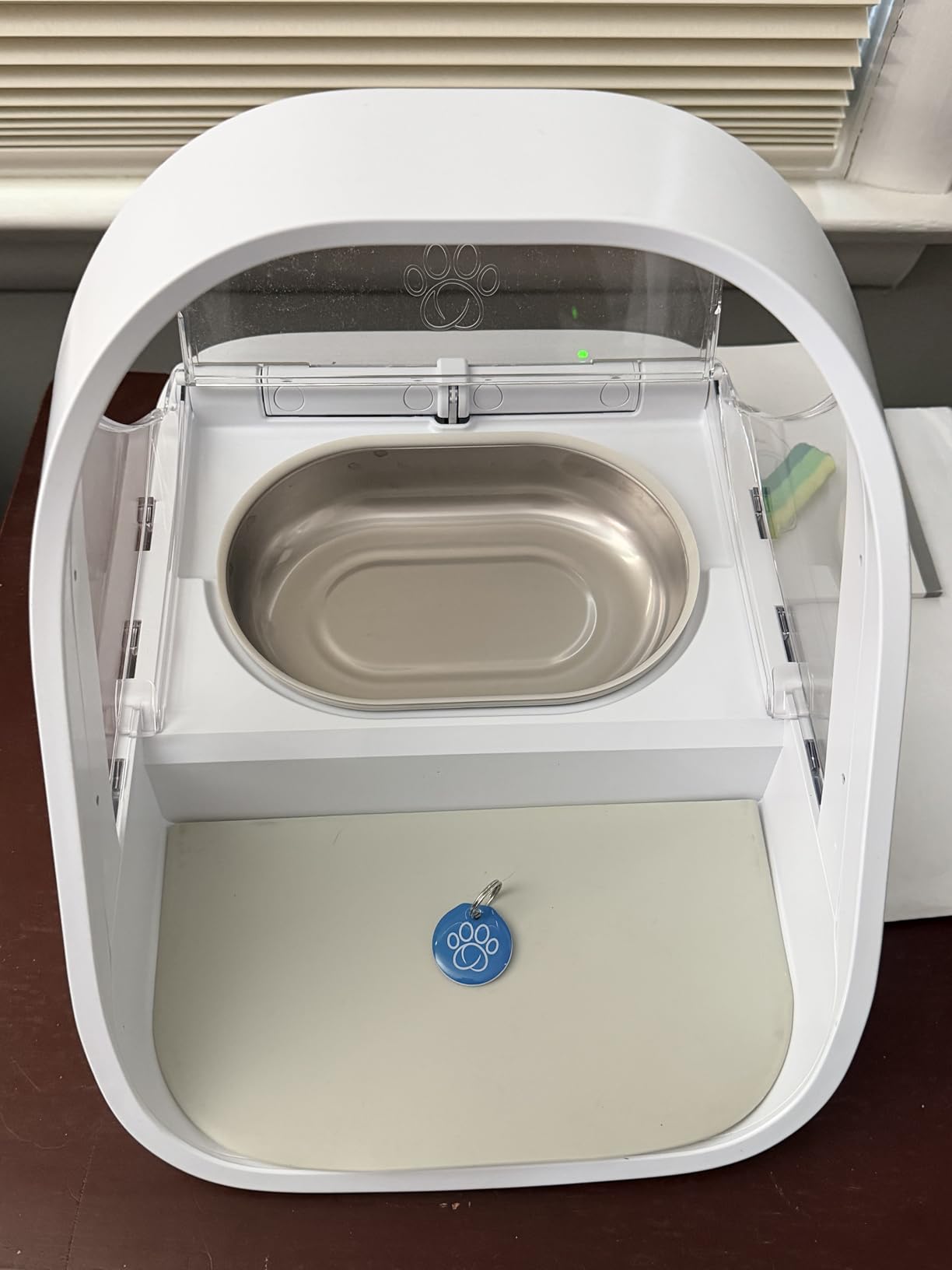 Sure Petcare -SureFlap - SureFeed - Microchip Pet Feeder - Selective-Automatic Pet Feeder Makes Meal Times Stress-Free, Suitable for Both Wet and Dry Food - MPF001 customer photo 2