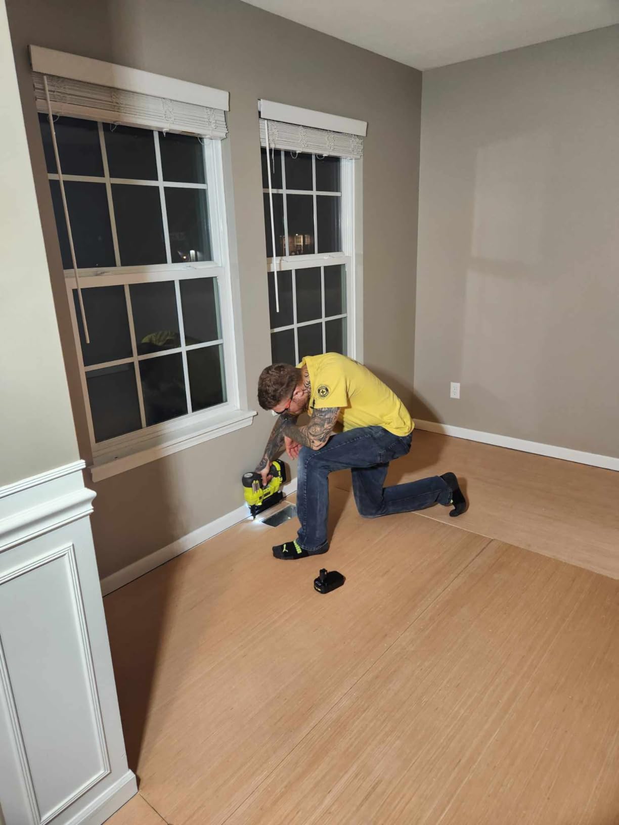 Ryobi 18-Volt ONE+ AirStrike 18-Gauge Cordless Brad Nailer (Tool-Only) customer photo 2