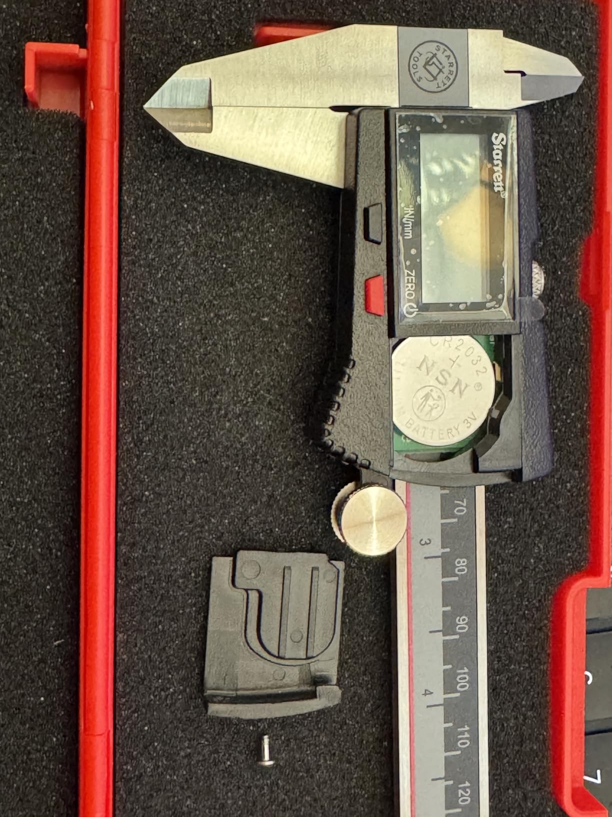 Starrett Stainless Steel Electronic Slide Caliper - 0-6