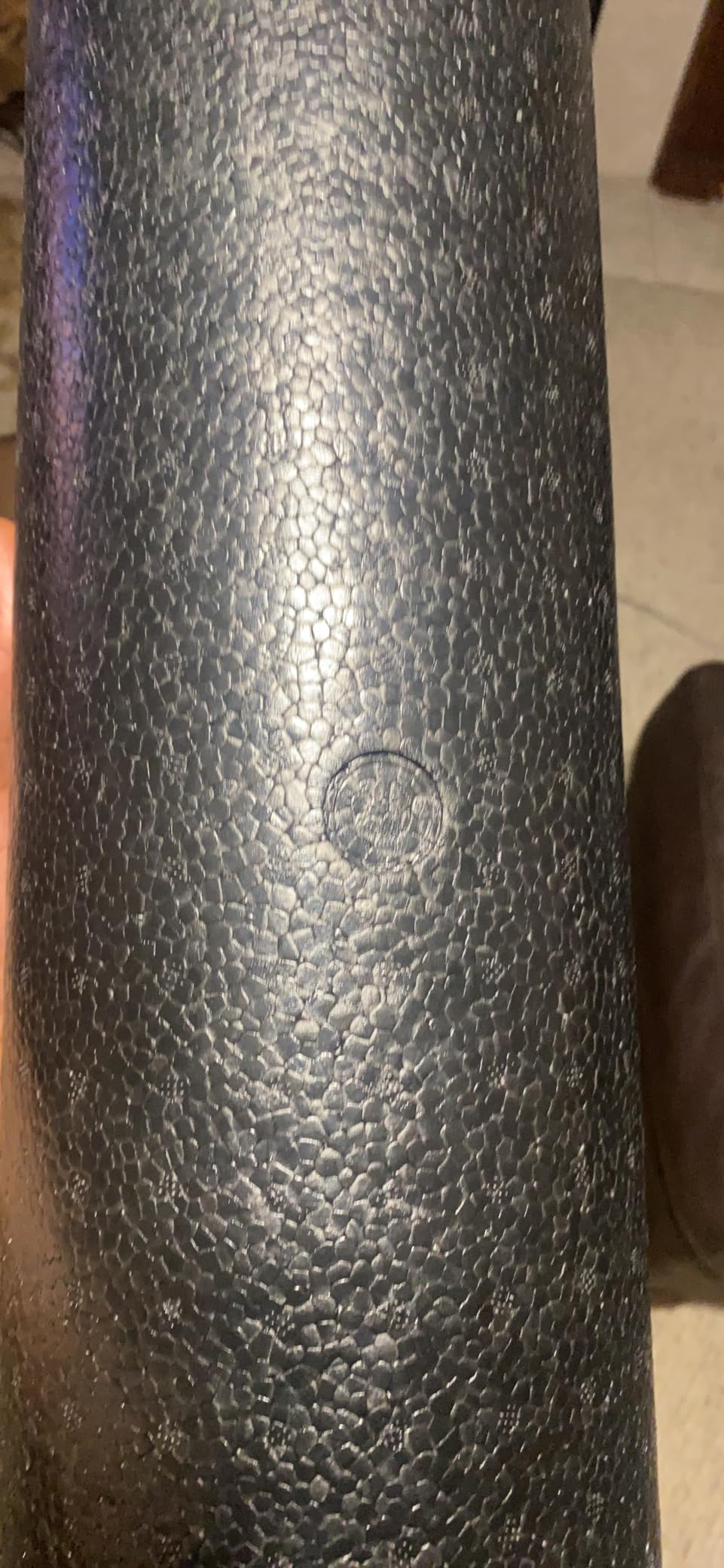 Amazon Basics High-Density Foam Roller for Exercise and Recovery, 18 Inches, Black customer photo 1