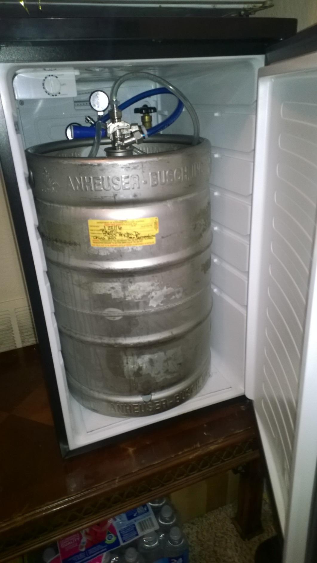 EdgeStar BR2001SS Ultra Low Temp Stainless Steel Refrigerator for Kegerator Conversion customer photo 1
