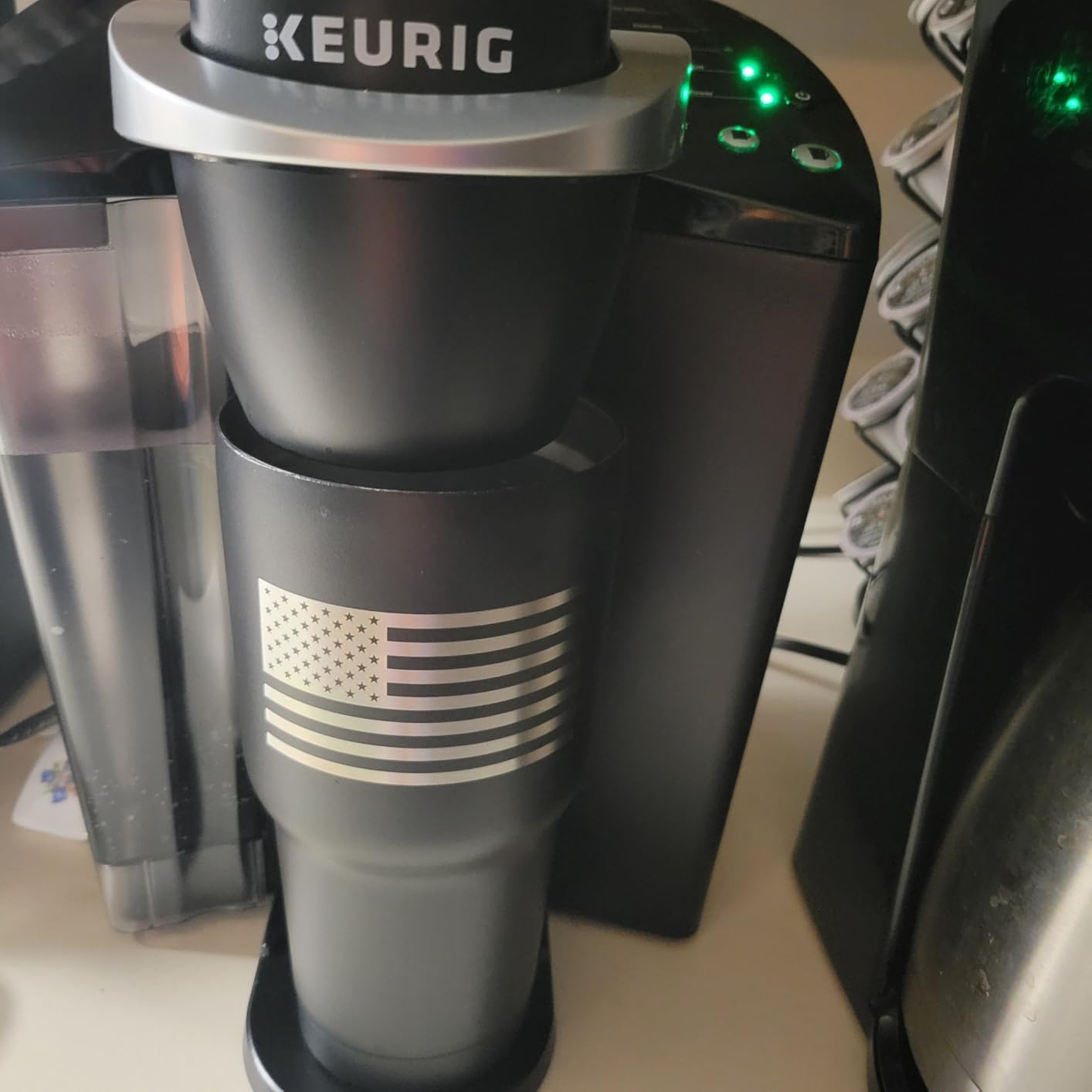 Keurig K-Classic Single Serve K-Cup Pod Coffee Maker, with 3 Brew Sizes, 48oz Removable Reservoir, Black customer photo 1