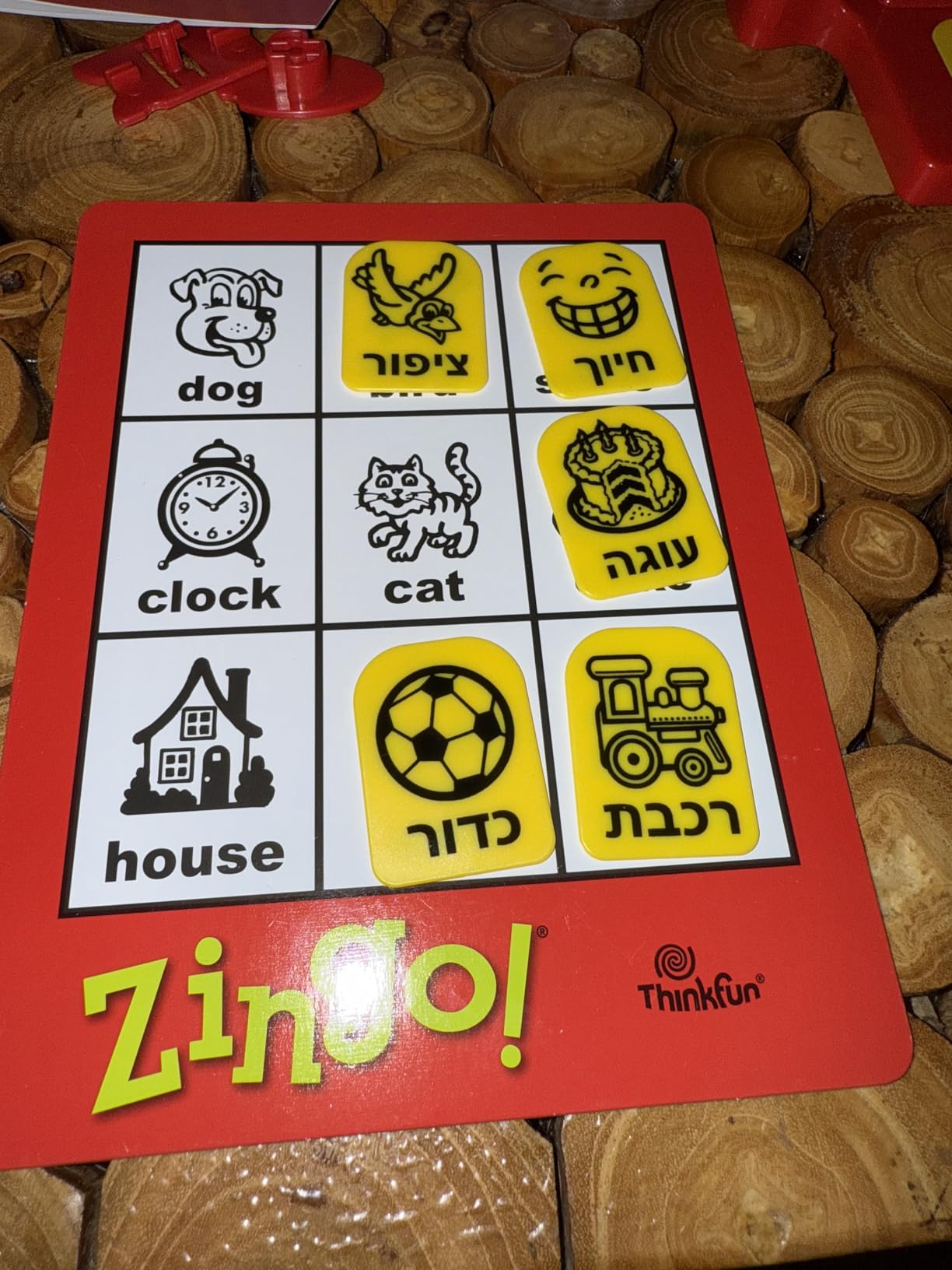ThinkFun Zingo Bingo Award-Winning Preschool Game for Pre-Readers and Early Readers Age 4+ customer photo 1
