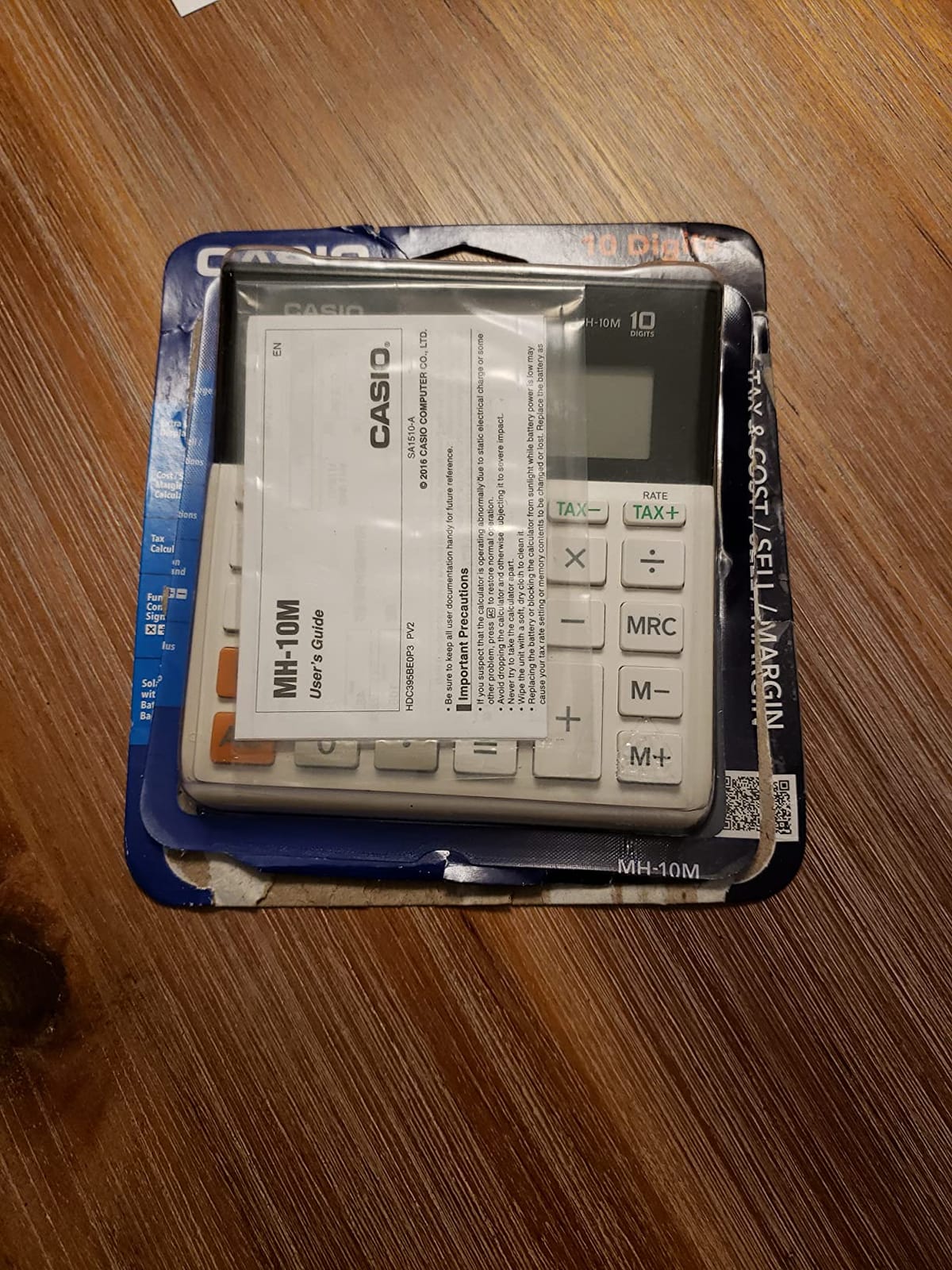 Casio MH-10M Desktop Calculator, Large 10-Digit Display | Cost/sell/margin & tax functions built in; ideal for home and office use customer photo 2