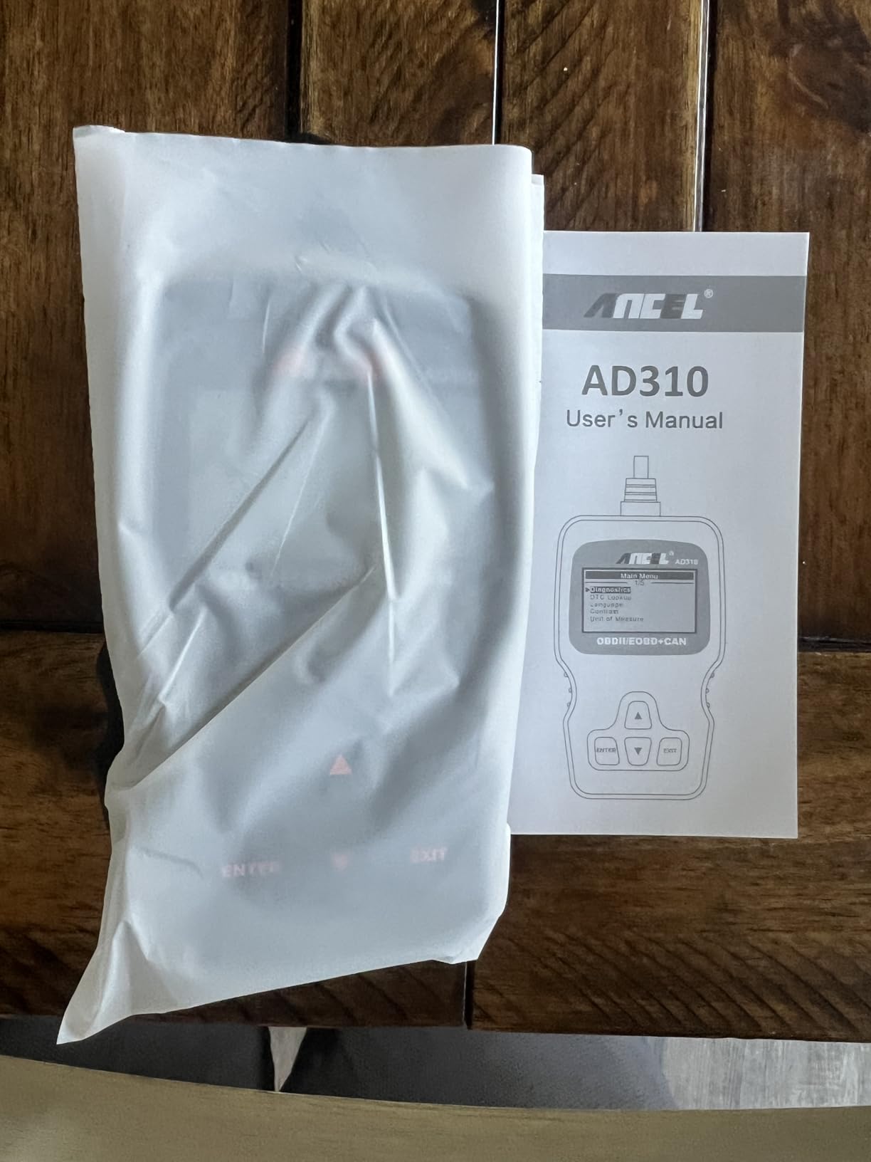 ANCEL AD310 Classic Enhanced Universal OBD II Scanner Car Engine Fault Code Reader CAN Diagnostic Scan Tool, Read and Clear Error Codes for 1996 or Newer OBD2 Protocol Vehicle (Black) customer photo 1