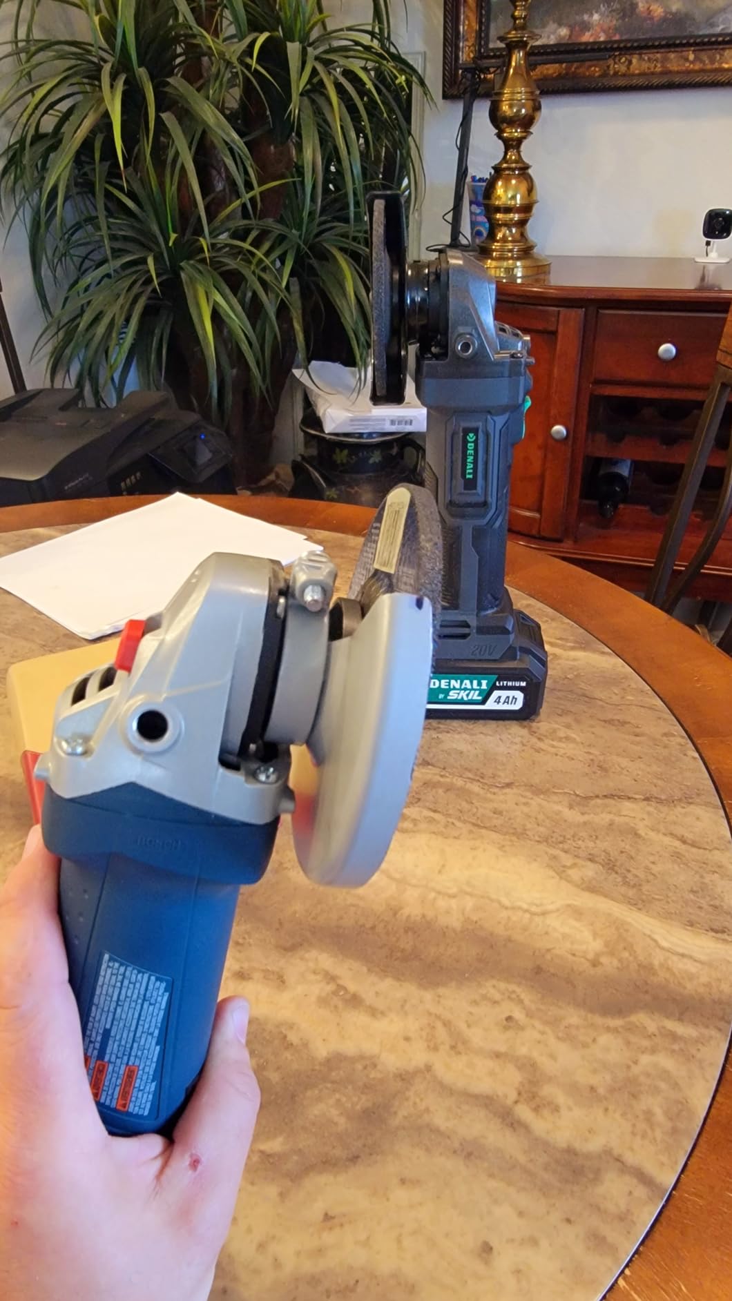 Bosch GWS8-45 4-1/2 In. Angle Grinder customer photo 2