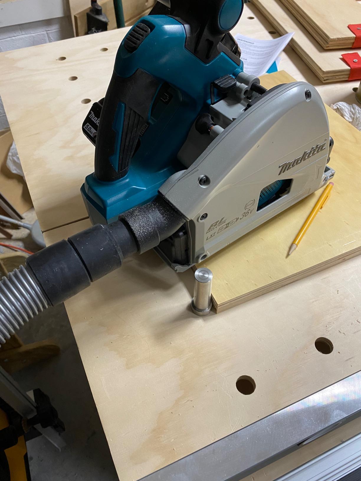 Makita XPS01PTJ 18-Volt X2 LXT Lithium-Ion (36V) Brushless Cordless 6-1/2 inch Plunge Circular Saw Kit (5.0Ah) customer photo 2