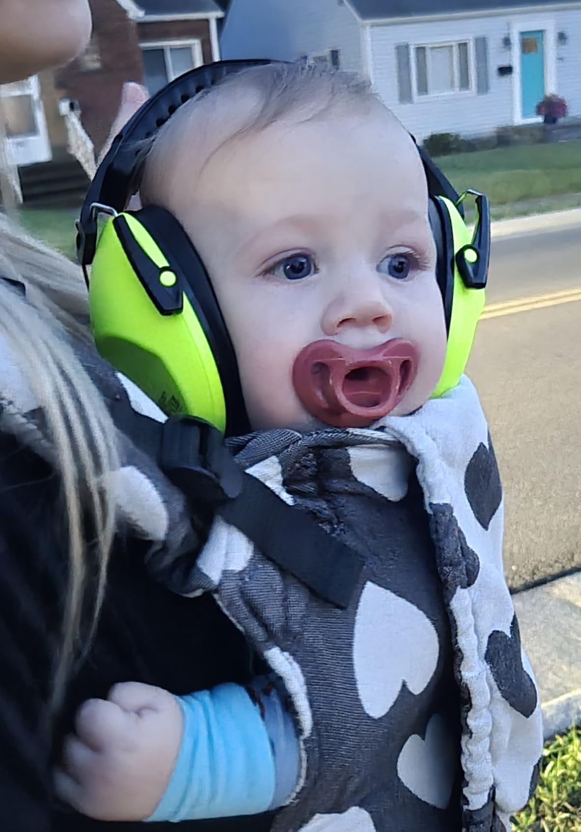 Dr.meter EM100 Noise Cancelling Headphones for Kids Adults, Ear Muffs | 27.4SNR Hearing Protection Earmuffs for Monster Jam, Autism Sensory, Concerts, Fireworks, Races, Toddler Kids Noise Reduction customer photo 1