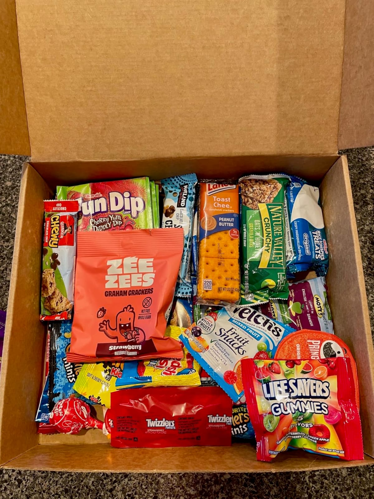 CRAVEBOX Snacks Box Variety Pack Care Package (45 Count) Summer Treats Gift Basket Adults Kids Grandkids Guys Girls Women Men Boyfriend Birthday Cookies Chips College Student Office School customer photo 1